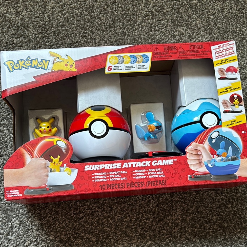 Pokemon Attack Game